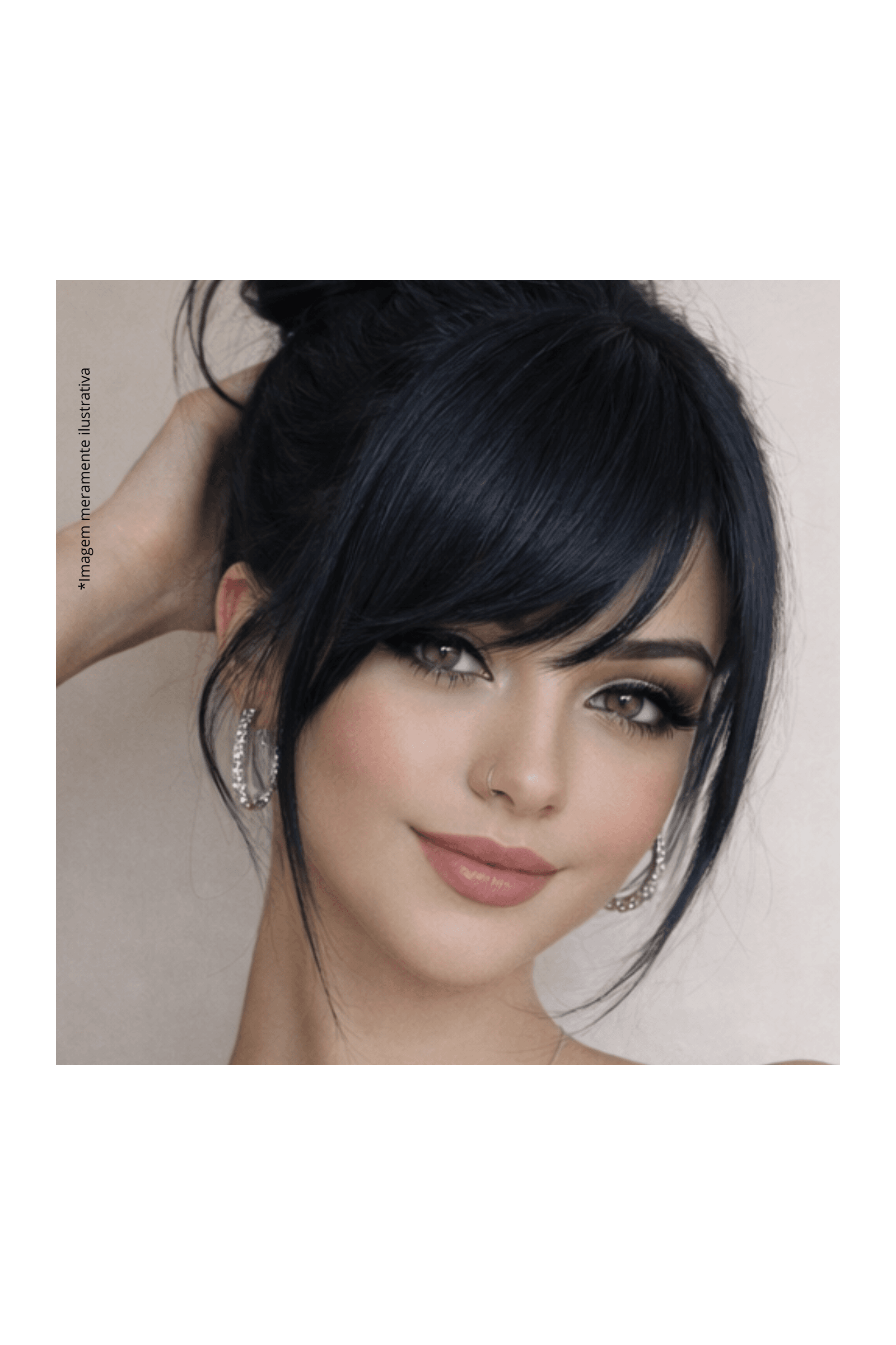 Franja da Pavorô - Cor: Preto Intenso - Loja da Pavorô