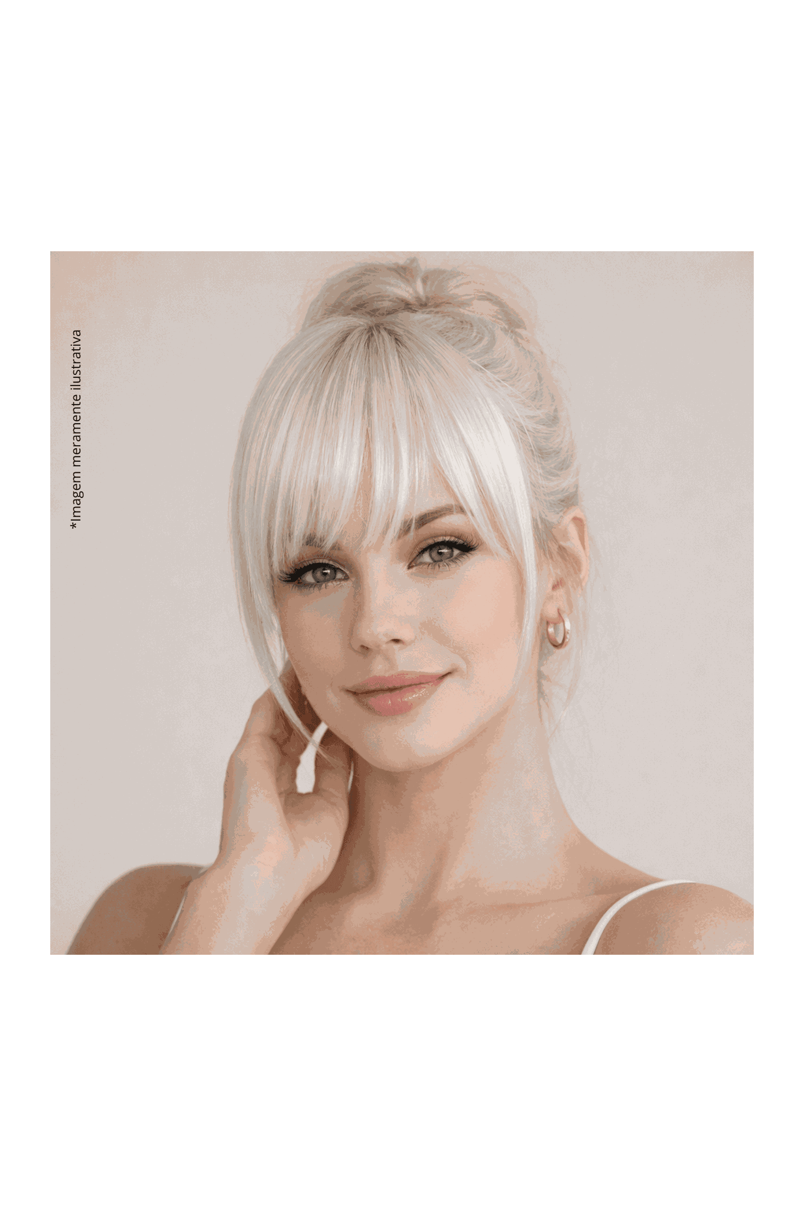 Franja da Pavorô - Cor: Loiro - Loja da Pavorô