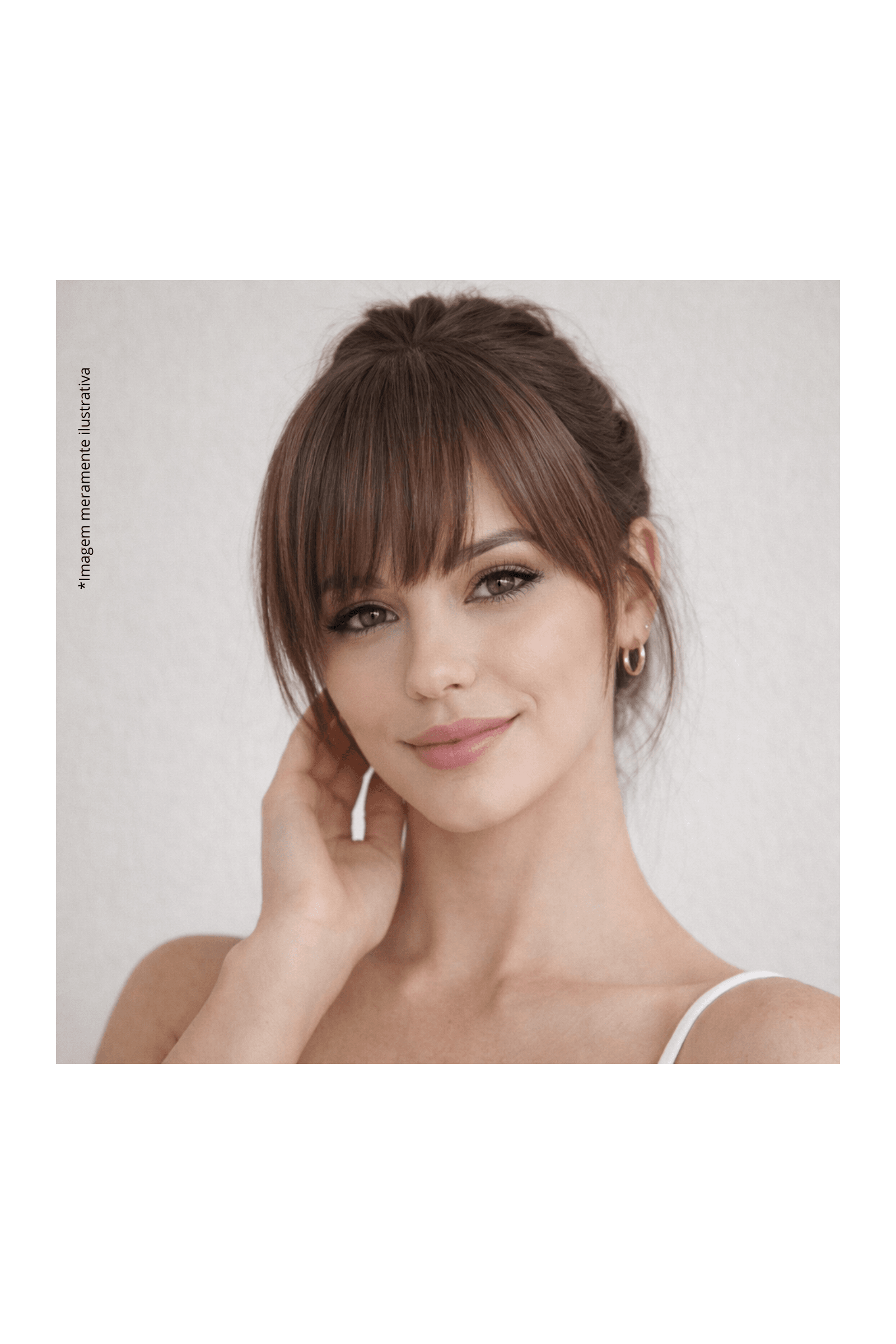 Franja da Pavorô - Cor: Mel Avelã - Loja da Pavorô