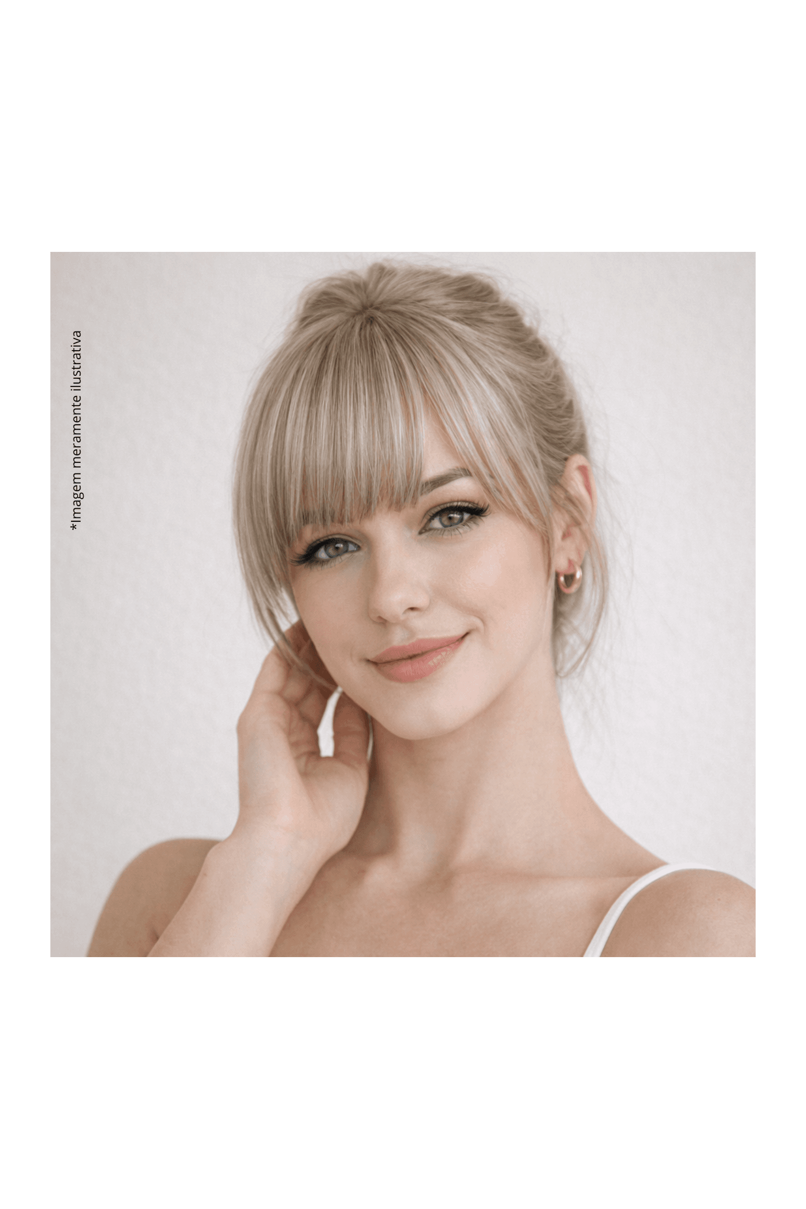 Franja da Pavorô - Cor: Mesclada Clara Trigo - Loja da Pavorô