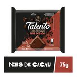 Chocolate Talento Dark Nibs De Cacau 75g - Day 2 Day