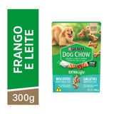 Dog Chow Biscoito Cães Filhotes Frango e Leite 300g - Day 2 Day