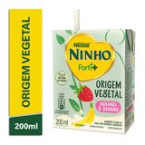 Bebida Vegetal Ninho Origem Vegetal Banana e Morango 200ml - Day 2 Day