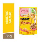 Friskies Ração Úmida Gatos Adultos Salmão Ao Molho 85g - Day 2 Day