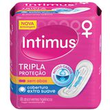 Absorvente Intimus Tripla Proteção Suave Sem Abas 8 Unidades - Day 2 Day