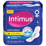 Absorvente Intimus Noturno Suave Com Abas 8 Unidades - Day 2 Day