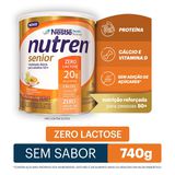 Suplemento Alimentar Nutren Senior Sem Sabor Zero Lactose 740g - Day 2 Day