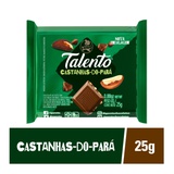 Chocolate Talento Ao Leite Com Castanha Do Pará 25g - Day 2 Day