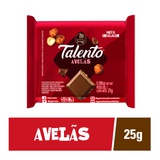 Chocolate Talento Ao Leite Com Avelãs 25g - Day 2 Day