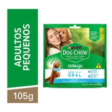 Dog Chow Petisco Cães Adultos Raças Minis e Pequenas Saúde Oral 105g - Day 2 Day