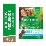 Dog Chow Petisco Cães Adultos Raças Minis e Pequenas Saúde Oral 45g - Day 2 Day