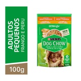 Dog Chow Ração Úmida Cães Adultos Raças Minis e Pequenas Mix Frango e Peru 100g - Day 2 Day