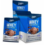 Whey Protein Linea Isolado e Hidrolisado Chocolate 30g - 15 Unidades - Day 2 Day