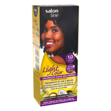 Coloração Suave Salon Line Light Color 1.0 Preto Azulado - Day 2 Day