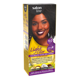 Coloração Suave Salon Line Light Color 4.0 Castanho Médio - Day 2 Day