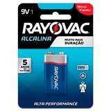 Bateria Rayovac Alcalina 9v - Day 2 Day