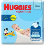 Fralda Huggies Tripla Proteção Com Xtra-protect p - 18 Unidades - Day 2 Day