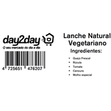 Lanche Natural Vegetariano 250g - Day 2 Day
