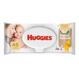 Lenços Umedecidos Huggies Puro e Natural - 48 Unidades - Day 2 Day