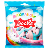Marshmallow Docile Maxmallows Twist Color Baunilha Com Morango Unicórnio 135g - Day 2 Day