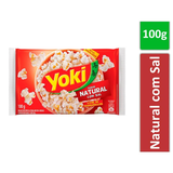 Pipoca Para Microondas Yoki Natural Com Sal 100g - Day 2 Day