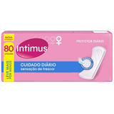 Protetor Diário Intimus Frescor Sem Abas Sem Perfume 80 Unidades - Day 2 Day