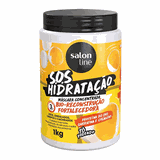 Máscara Salon Line Sos Hidratação Bio-reconstrução Fortalecedora 1kg - Day 2 Day