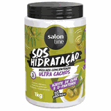 Máscara Salon Line Sos Hidratação Ultra Cachos 1kg - Day 2 Day