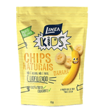 Chips Naturais Linea Kids Banana 12g - 8 Unidades - Day 2 Day