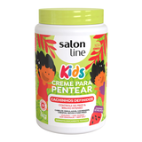 Creme Para Pentear Salon Line Kids Cachinhos Definidos 1kg - Day 2 Day
