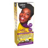 Coloração Suave Salon Line Light Color 3.0 Castanho Escuro - Day 2 Day