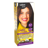 Coloração Suave Salon Line Light Color 6.7 Chocolate - Day 2 Day