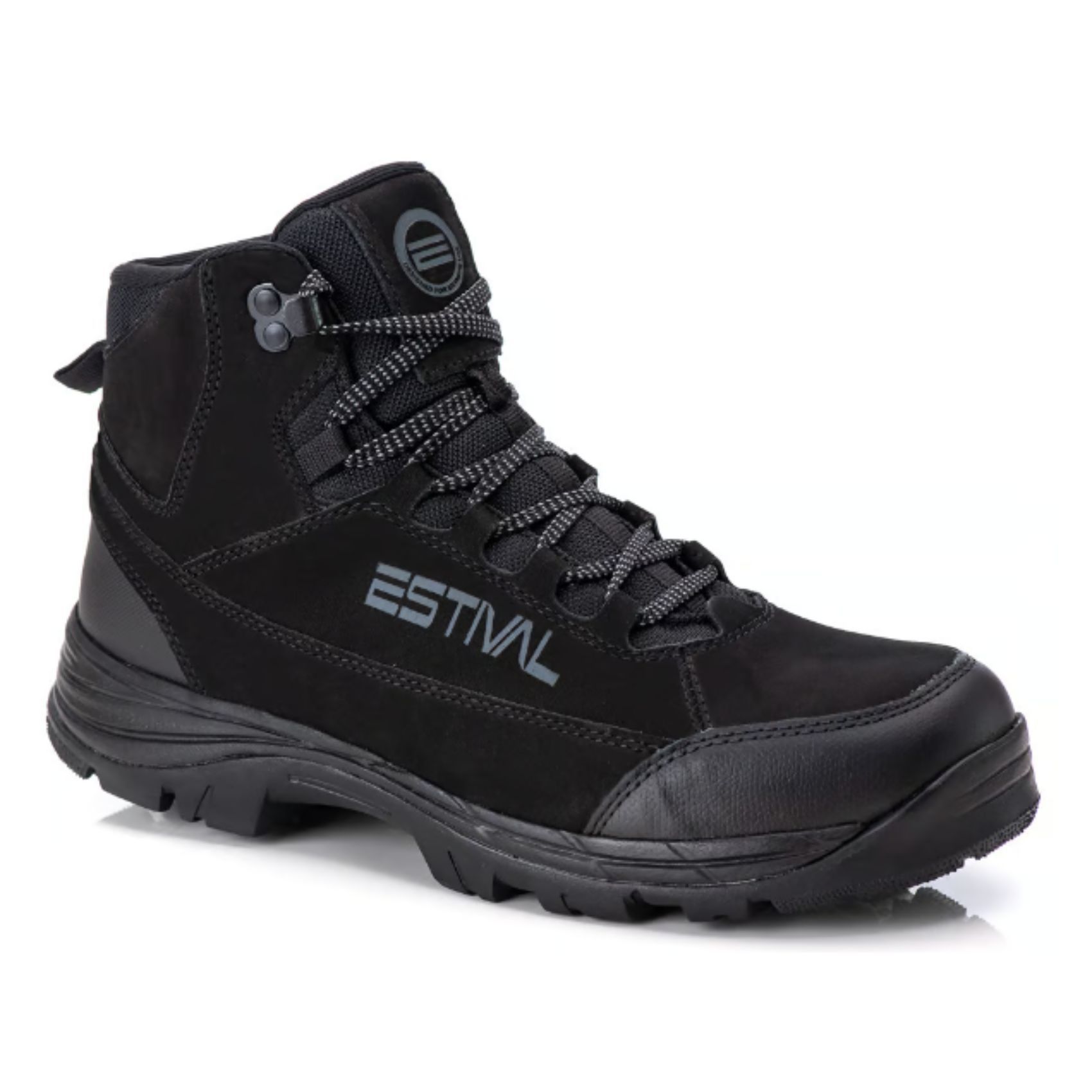 Bota De Segurança Adventure Em Couro - Preto - Est... - FRANCA SAFETY