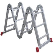 Escada Aluminio 13x1 Articulada 3x4 Botafogo