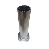 Pedestal P/ Corrimão Aluminio 2 Pol. 200mm S001 - ... - Alumarx, alumínio vídros e acessórios.