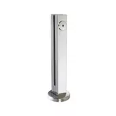 Torre Em Inox 304 300 MM Altura 1 Furo - 6721 - Alumarx, alumínio vídros e acessórios.