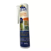 Silicone Acético Incolor - 260g Anti-fungo IIesa -... - Alumarx, alumínio vídros e acessórios.