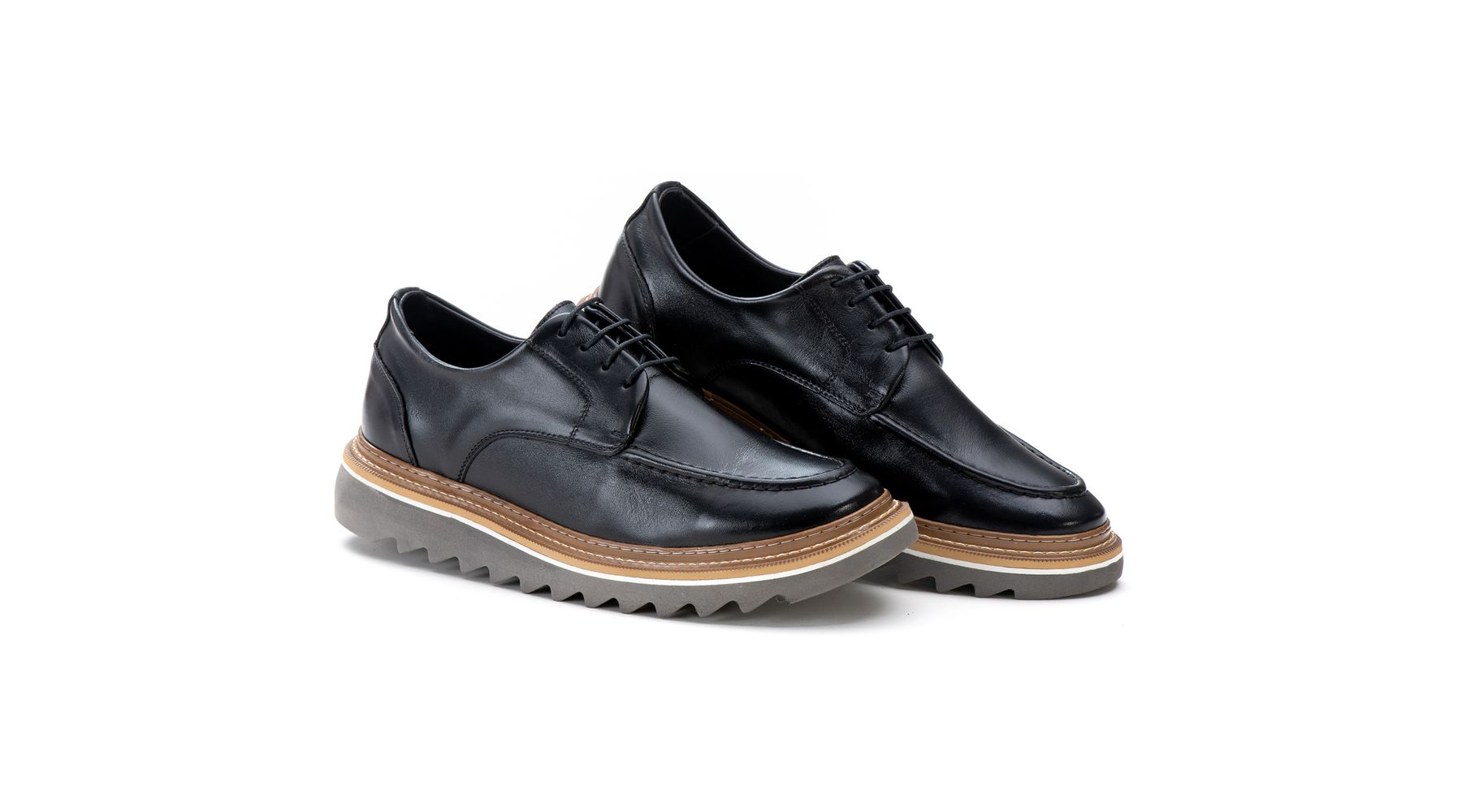 Sapato Oxford Masculino Clarks Monahan - Couro Preto Tamanho 42