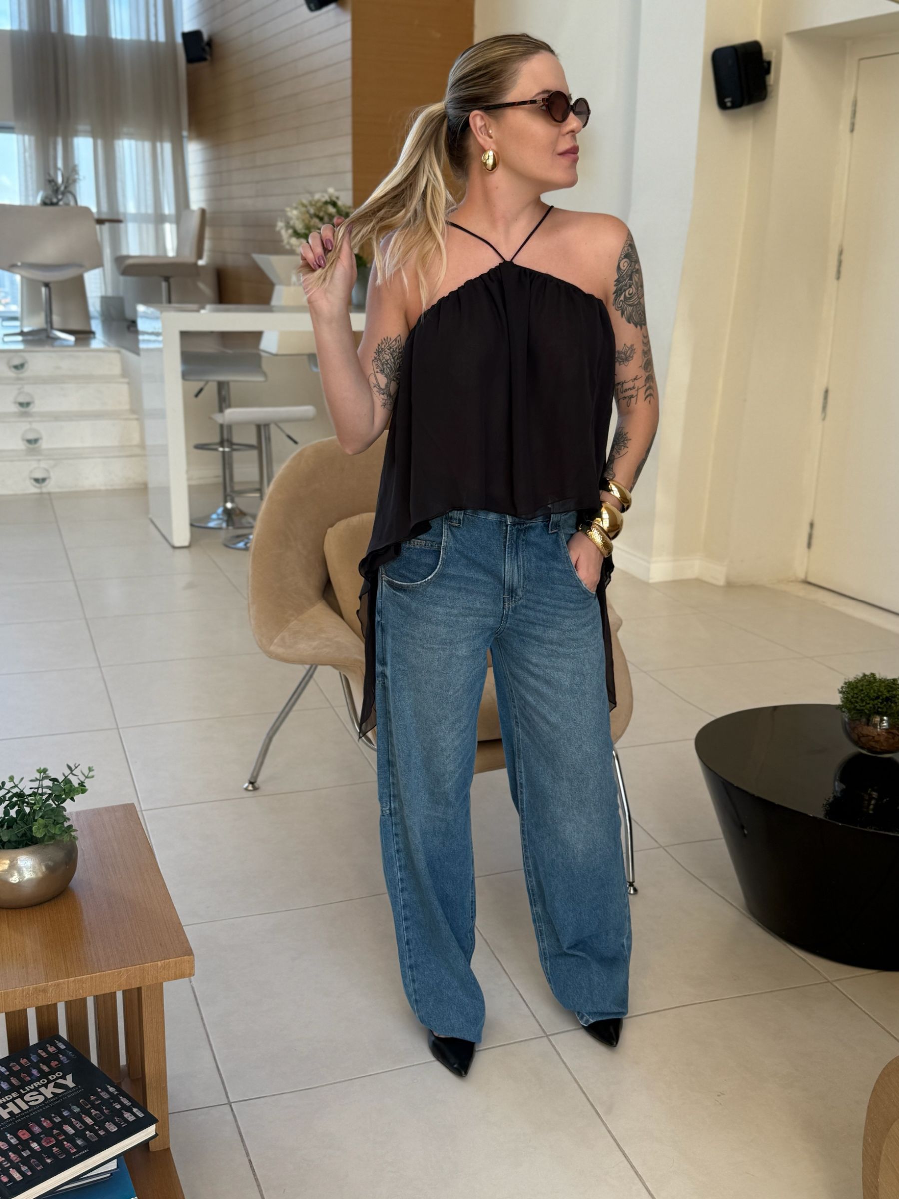 Calça Jeans Lia Azul