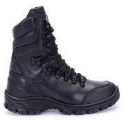 coturno militar Attack sentinel em couro com bico em tpu pvc 