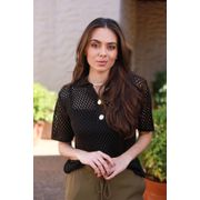 Blsa Tricot Tela - Preto