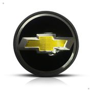 Kit 4 Calotinhas GM Vectra Elite Preto Com Dourado – Encaixe Original, Alta Durabilidade e Visual Sofisticado