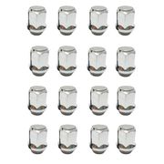 Kit 16 Porcas Cromadas Toyota Corolla – Rodas de Liga Leve com Acabamento Original