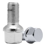 Kit 16 Parafusos Cromados VW Fusca/Brasília – Ideal para Rodas de Aço