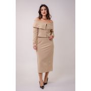 SAIA MIDI CELINE - BEGE