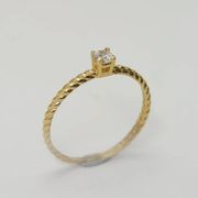 Solitario Trançado Zirc 3mm