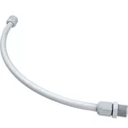 Engate Flexível Amanco PVC Branco (40cm, 50cm ou 60cm)