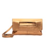 Bolsa Clutch RetrÔ - Bronze - HISTÓRIA