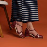 Sapato Boneca - INSPIRAR - Chilli E Off White - 2075.6