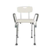 Cadeira com encosto e braço para banho D3 - Orthofran - Ortopedia e Hospitalar